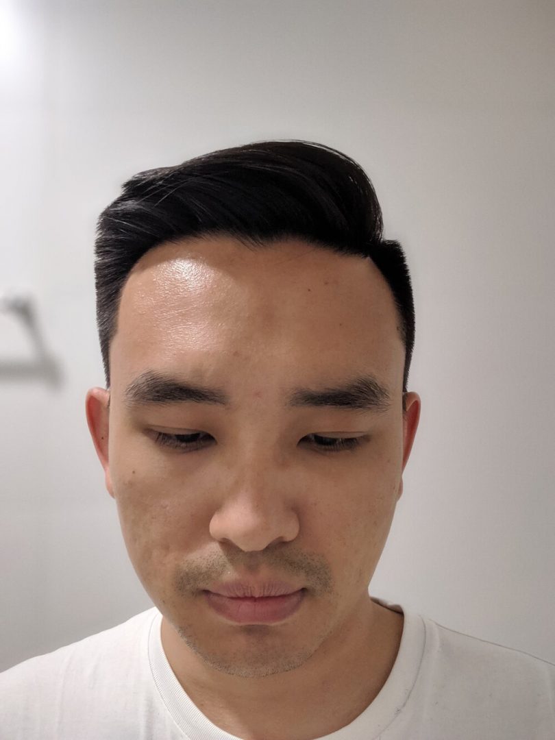 LA Barbershop Hair Cut Review - Front View