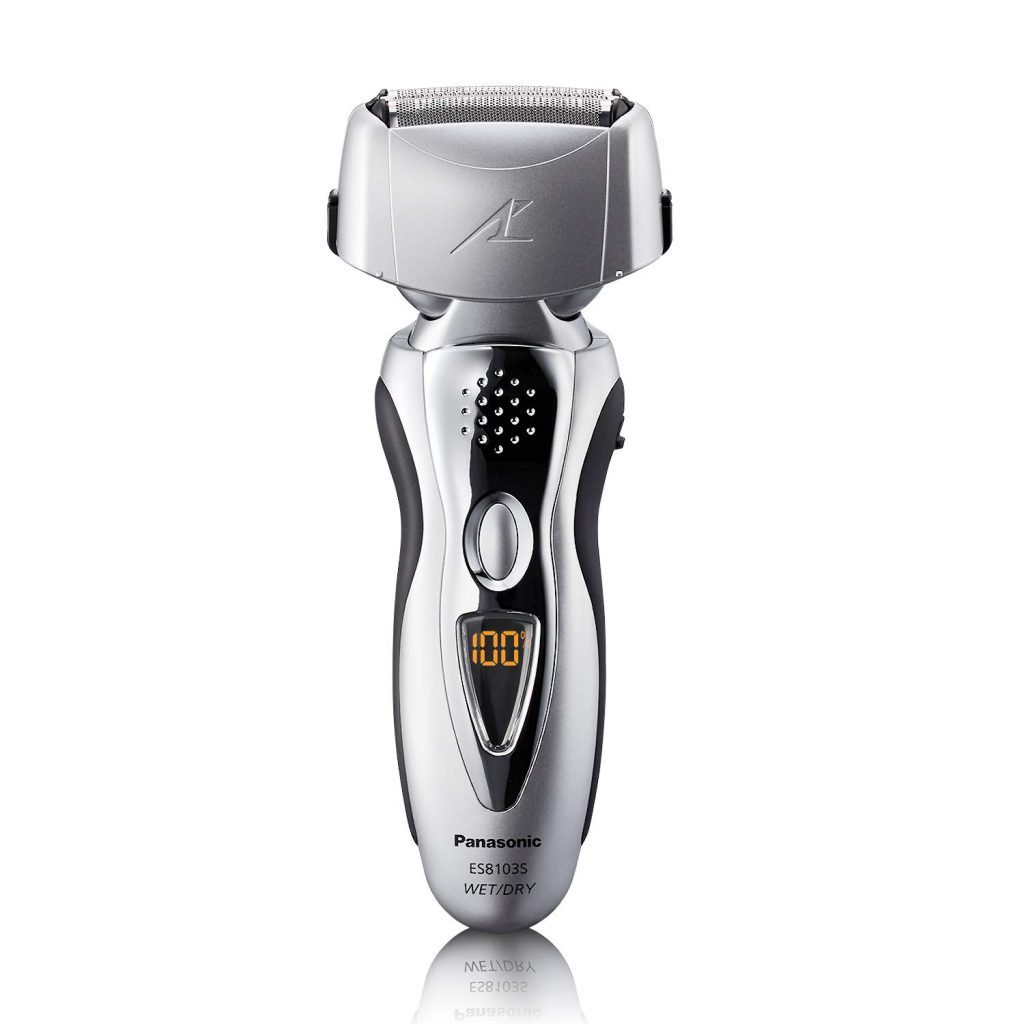 Panasonic Electric Shaver and Trimmer for Men ES8103S Arc3 WetDry with 3 Nanotech Blades and Flexible Pivoting Head