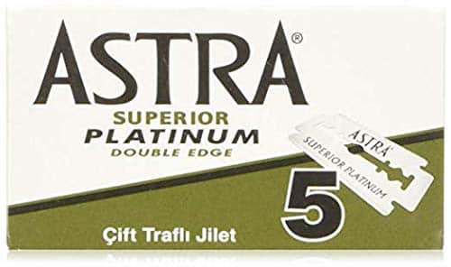 Astra Platinum Double Edge Safety Razor Blades