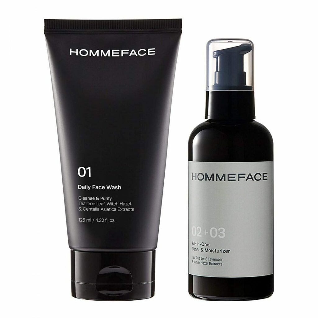 HOMMEFACE Easy Duo Skin Care Set for Men