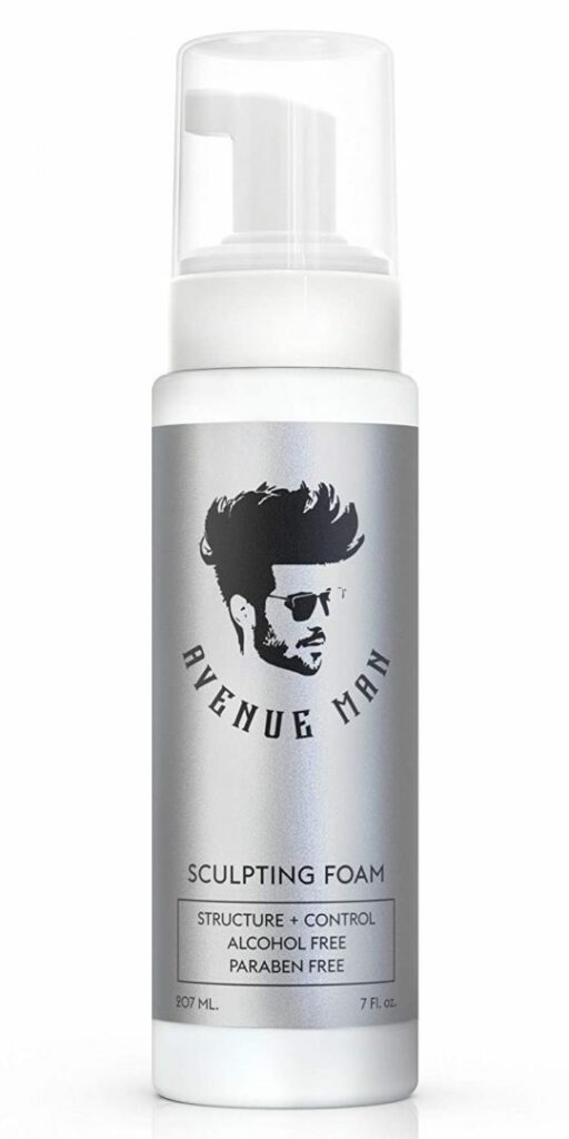 Sculpting Foam For Men 7oz by Avenue Man Hair Products