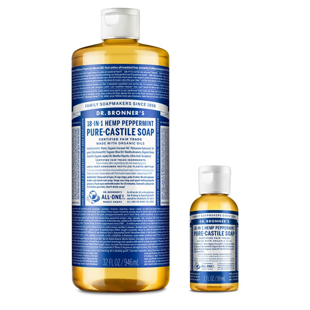 Dr. Bronner's Pure-Castile Liquid Soap: Best Soap For Men's Private Parts