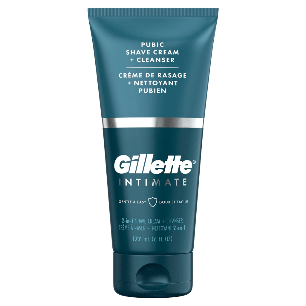 Gillette Intimate 2-in-1 Pubic Shave Cream and Cleanser