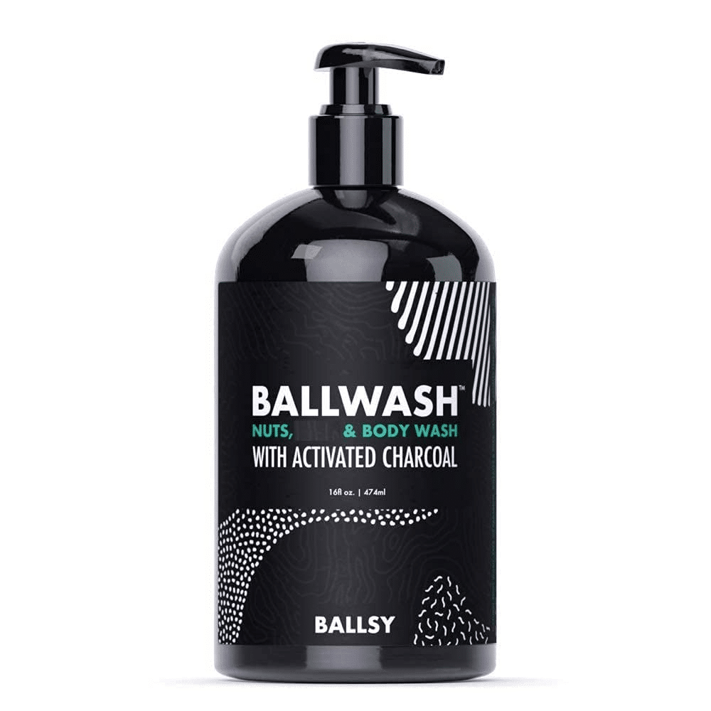 Ballsy Men’s Activated Charcoal Ball and Body Wash