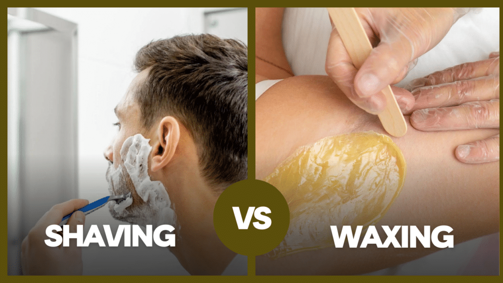 Differences Between Shaving and Waxing