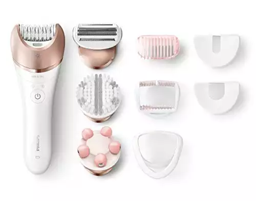 Philips Beauty Satinelle Prestige Epilator, Wet & Dry Electric Hair Removal