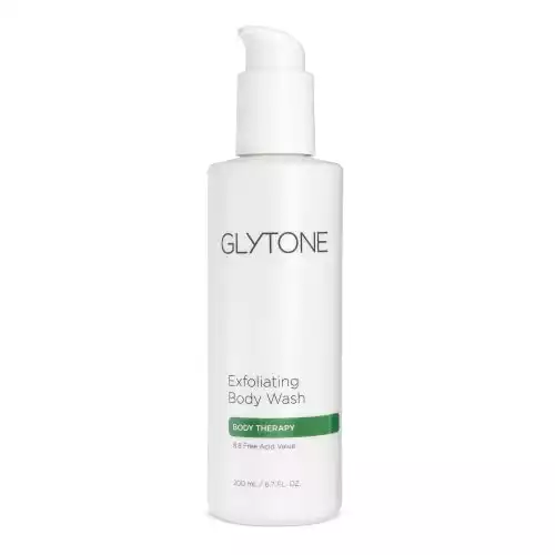Glytone Exfoliating Body Wash with 8.8 Free Acid Value Glycolic Acid