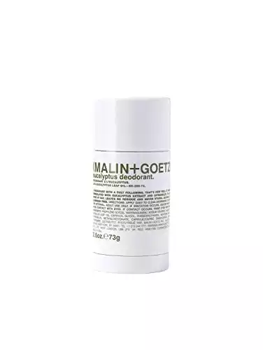 Malin + Goetz Eucalyptus Deodorant, natural effective odor & sweat defense