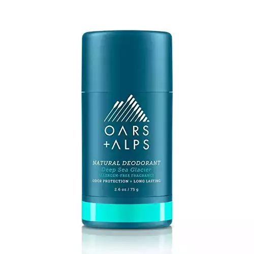 Oars + Alps Aluminum Free Deodorant for Men and Women, 1 Pack, 2.6 Oz