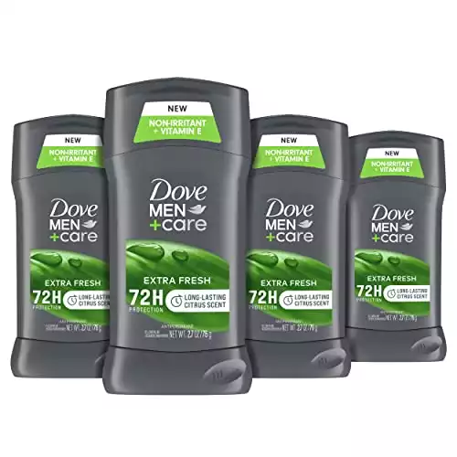 Dove Men+Care Antiperspirant Deodorant With 72-hour sweat and odor protection