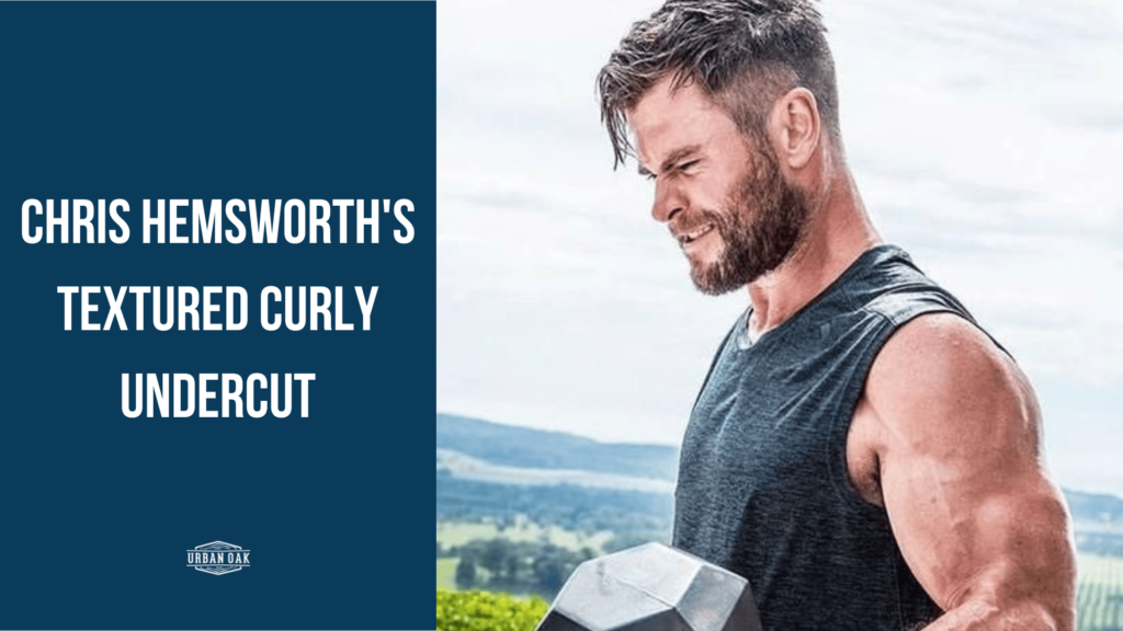 Chris Hemsworth's Textured Curly Undercut