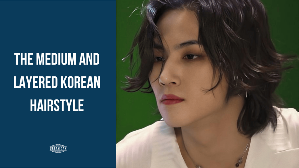 The Medium And Layered Korean Hairstyle
