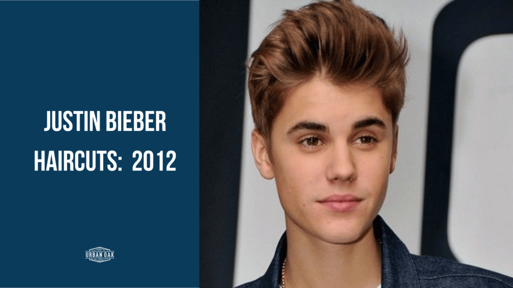Justin Bieber Haircuts: 2012