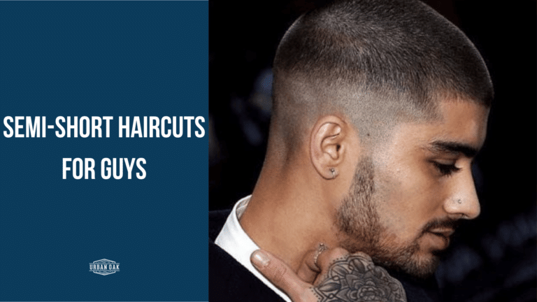 Semi-Short Haircuts for Guys: Easy Maintenance