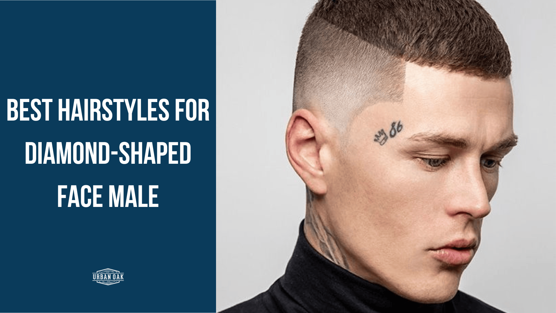 Best Hairstyles for Diamond-Shaped Face Male