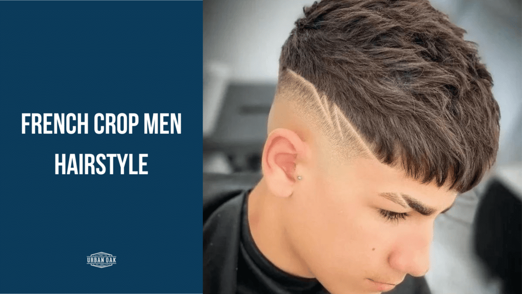 French Crop Men Hairstyle